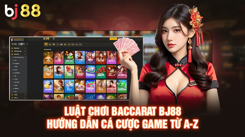 Luật Chơi Baccarat BJ88 - Hướng Dẫn Cá Cược Game Từ A-Z